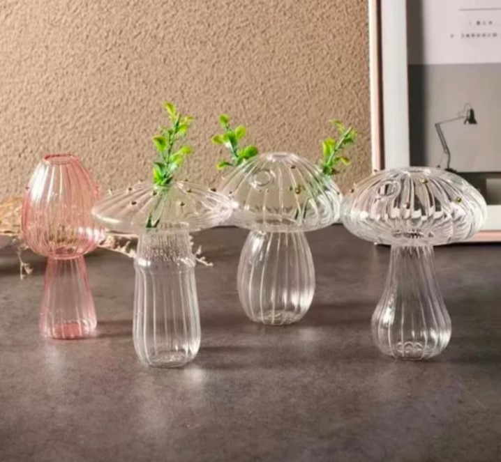 Glass Candle Holder