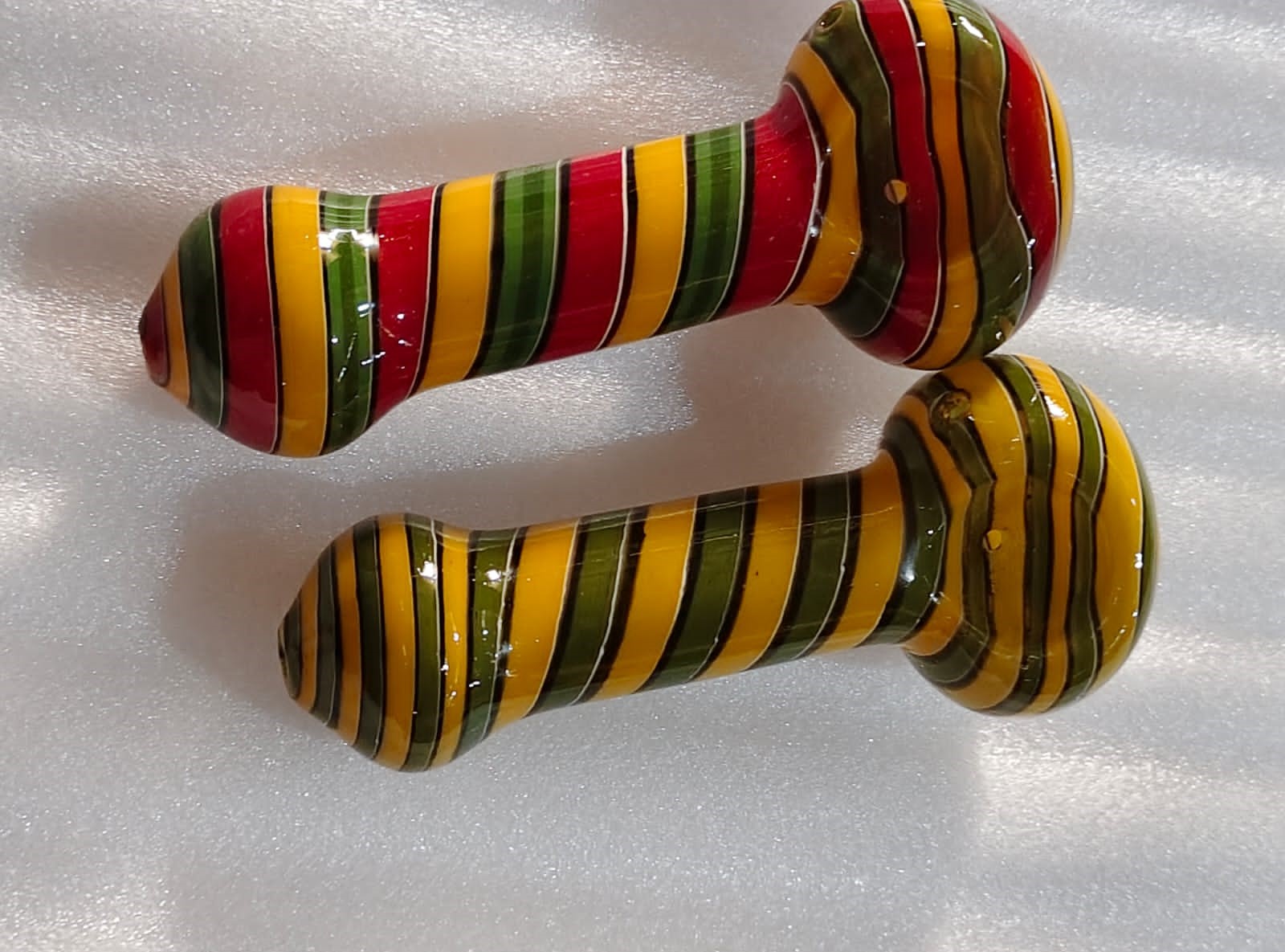 Striped Glass Pipe
